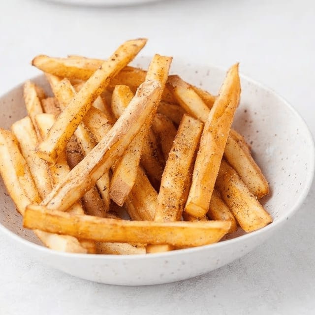 Seasoned fries.